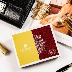 Peterson PTN 425214-SBR-BE bézs női marhabőr pénztárca