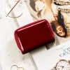 Peterson PTN BC-423229 kisméretű piros női bőr pénztárca 7 x 9 x 3 cm, RFID