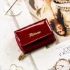 Peterson PTN BC-423229 kisméretű piros női bőr pénztárca 7 x 9 x 3 cm, RFID