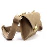 Luka 24-077 drapp női bőr válltáska 20 x 12.5 x 5 cm