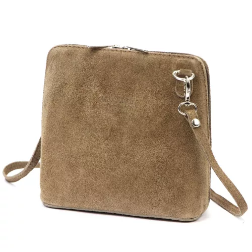 Barberinis 1703 mogyoró női bőr válltáska 17 x 17 x 9 cm