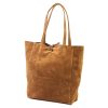 Patrizia 419-013-05 barna női bőr válltáska 38 x 38 x 13 cm 
