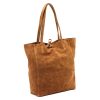 Patrizia 419-013-05 barna női bőr válltáska 38 x 38 x 13 cm 