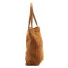 Patrizia 419-013-05 barna női bőr válltáska 38 x 38 x 13 cm 