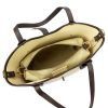Luka 24-079 drapp női bőr válltáska 38 x 28 x 13 cm