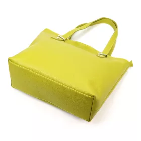   Luka 24-080 (01-058) almazöld női bőr válltáska 33 x 34 x 16 cm