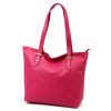 Luka 24-080 (01-058) magenta női bőr válltáska 33 x 34 x 16 cm