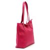 Luka 24-080 (01-058) magenta női bőr válltáska 33 x 34 x 16 cm