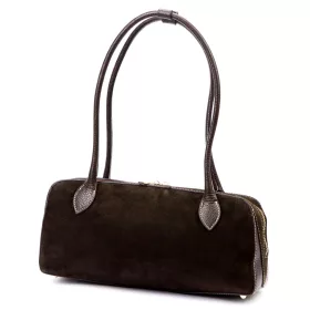 Luka 24-083 barna női bőr válltáska 34 x 17 x 9 cm