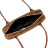 Luka 24-083 konyak női bőr válltáska 34 x 17 x 9 cm