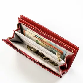   Peterson PTN PS1431-FDS piros női pénztárca 20 x 10 x 3 cm
