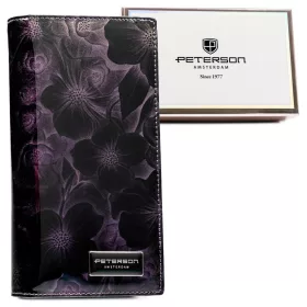 Peterson PTN PS1431-FDS lila női pénztárca 20 x 10 x 3 cm