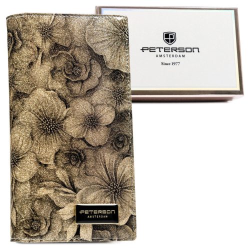 Peterson PTN PS1431-FDS bézs női pénztárca 20 x 10 x 3 cm