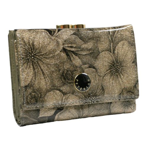 Peterson PTN PS15-09-FDS bézs női pénztárca 12 x 9.5 x 2.8 cm
