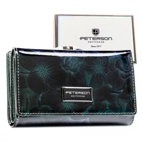   Peterson PTN PS108-FDS kék női pénztárca 14,5 x 9,5 x 3 cm