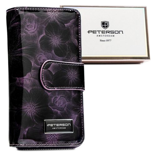 Peterson PTN PS116-FDS lila női pénztárca 16 x 11 x 4 cm 