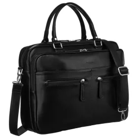   Peterson PTN LAP-1508 fekete uniszex aktatáska, oldaltáska 40 x 31 x 6 cm