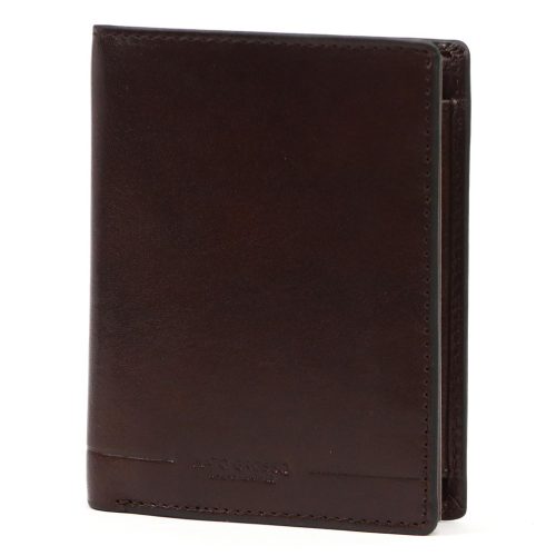 Mato Grosso 0859-25 RFID barna férfi bőr pénztárca 10 x 13 x 3 cm
