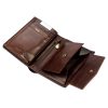 Mato Grosso 0859-25 RFID barna férfi bőr pénztárca 10 x 13 x 3 cm