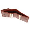 EL FORREST 1500-29 RFID barna férfi marhabőr pénztárca 10 x 9 x 2.5 cm