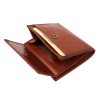 EL FORREST 1500-29 RFID barna férfi marhabőr pénztárca 10 x 9 x 2.5 cm