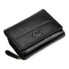 EL FORREST 568-623 RFID fekete női marhabőr pénztárca 12 x 9 x 3.5 cm