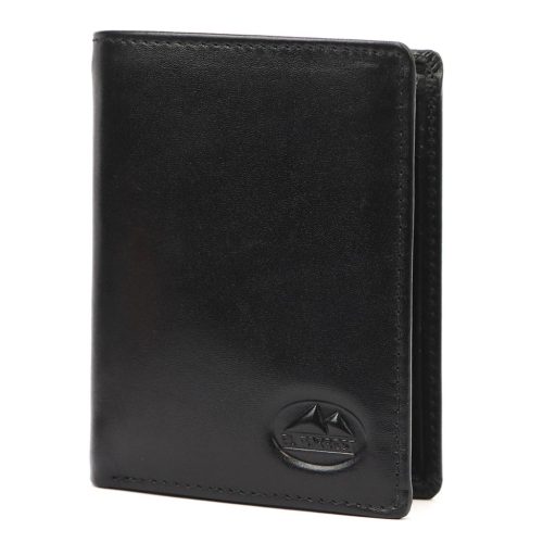 EL FORREST 575-67 RFID fekete bőr pénztárca 8 x 10.5 x 2 cm 