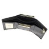 EL FORREST 579-67 RFID fekete női bőr pénztárca 12 x 9 x 2.5 cm 