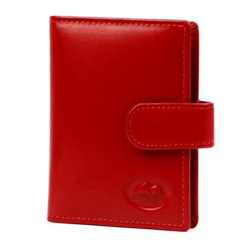 EL FORREST 7000-47 RFID piros női marhabőr irattartó 8.5 x 10.5 x 1.5 cm