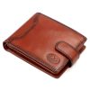 EL FORREST 850-29 RFID barna férfi bőr pénztárca 11.5 x 9.5 x 3 cm 