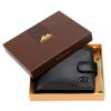 EL FORREST 850-67 RFID fekete férfi bőr pénztárca 11,5 x 9,5 x 3 cm