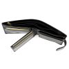 EL FORREST 850-67 RFID fekete férfi bőr pénztárca 11,5 x 9,5 x 3 cm