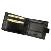 EL FORREST 850-67 RFID fekete férfi bőr pénztárca 11,5 x 9,5 x 3 cm