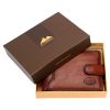 EL FORREST 851-29 RFID barna férfi bőr pénztárca 11 x 8 x 2.5 cm 