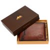 EL FORREST 851/A-29 RFID barna férfi bőr pénztárca 11 x 8 x 2,5 cm 