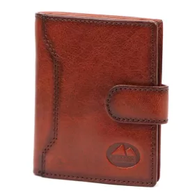   EL FORREST 864-29 RFID barna férfi bőr pénztárca 9 x 10 x 2 cm