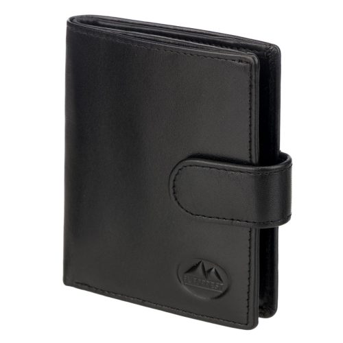 EL FORREST 864-67 RFID fekete férfi bőr pénztárca 9 x 10 x 2 cm 