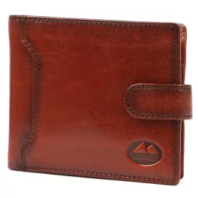   EL FORREST 875-29 RFID konyak férfi bőr pénztárca 12.5 x 10 x 3 cm