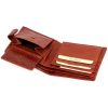 EL FORREST 875-29 RFID barna férfi marhabőr pénztárca 12.5 x 10 x 3 cm