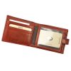 EL FORREST 875-29 RFID barna férfi marhabőr pénztárca 12.5 x 10 x 3 cm