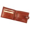 EL FORREST 875-29 RFID barna férfi marhabőr pénztárca 12.5 x 10 x 3 cm