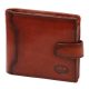 EL FORREST 877-29 RFID barna férfi marhabőr pénztárca 11.5 x 9.2 x 3 cm