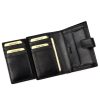 EL FORREST 883-67 RFID fekete férfi bőr pénztárca 10.5 x 14 x 3 cm 