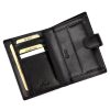 EL FORREST 883-67 RFID fekete férfi bőr pénztárca 10.5 x 14 x 3 cm 