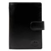 EL FORREST 883-67 RFID fekete férfi bőr pénztárca 10.5 x 14 x 3 cm 