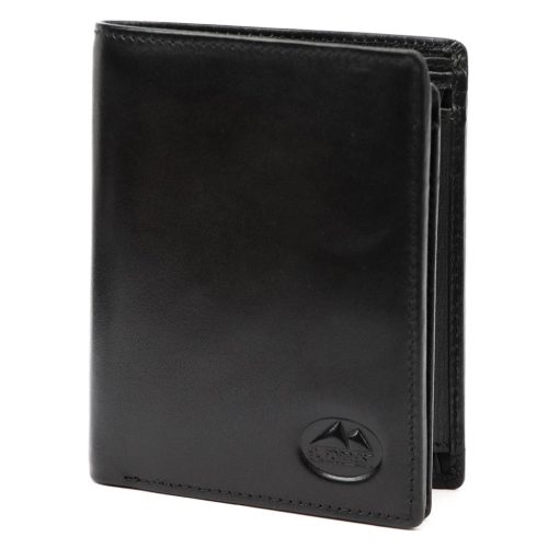 EL FORREST 886-67 RFID fekete férfi bőr pénztárca 9.5 x 11.5 x 2.8 cm
