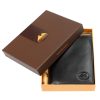 EL FORREST 886-67 RFID fekete férfi bőr pénztárca 9.5 x 11.5 x 2.8 cm