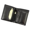 EL FORREST 886-67 RFID fekete férfi bőr pénztárca 9.5 x 11.5 x 2.8 cm