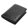 EL FORREST 886-67 RFID fekete férfi bőr pénztárca 9.5 x 11.5 x 2.8 cm