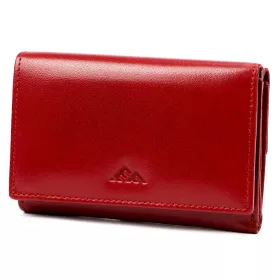   EL FORREST 900-480 RFID piros női bőr pénztárca 12 x 8 x 3 cm